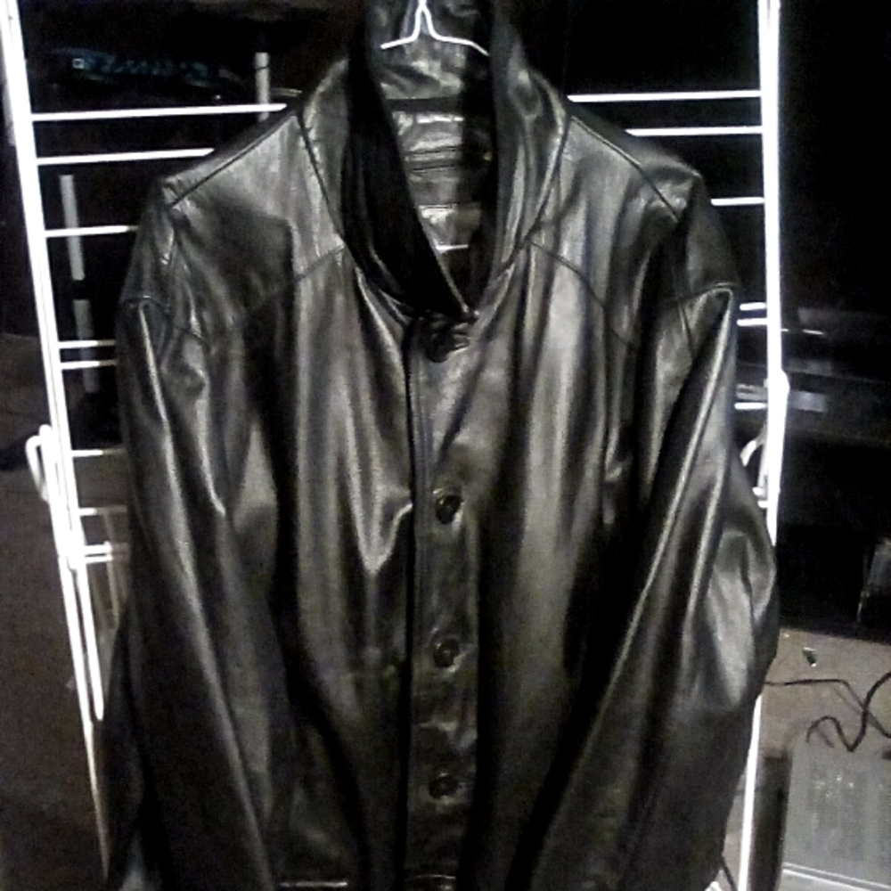 Genuine leather jacket Irwin bilerman By exchange,Brand